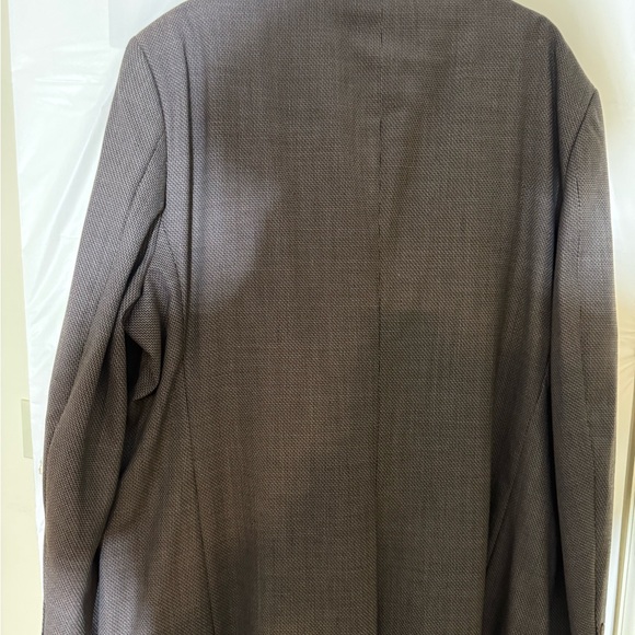 Claiborne Men's Brown Tweed Woven Sport Jacket. Gifted tie and handkerchief! - Picture 3 of 9